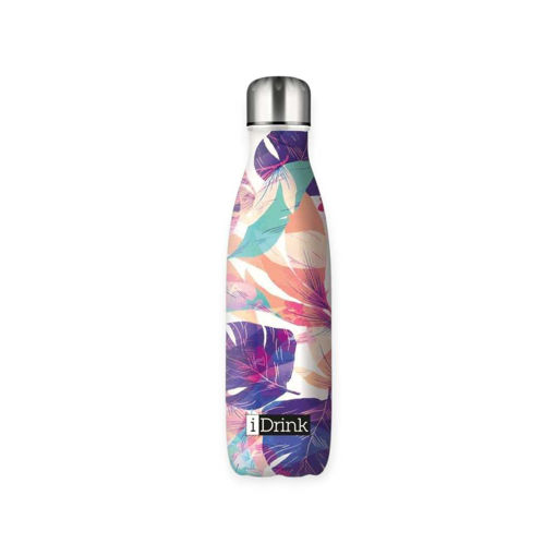 Picture of IDRINK THERMAL BOTTLE 500ML FLOWERS